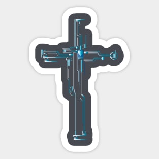 Transmission Cross Sticker